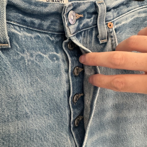 Citizens Of Humanity Light Blue Wide Leg Jeans - Picture 10 of 14